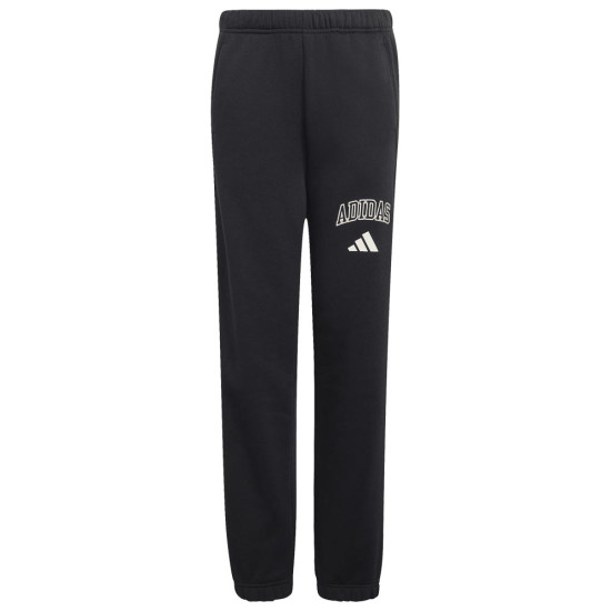 Adidas Παιδικό παντελόνι φόρμας Seasonals Essentials Collegiate Typography Pants